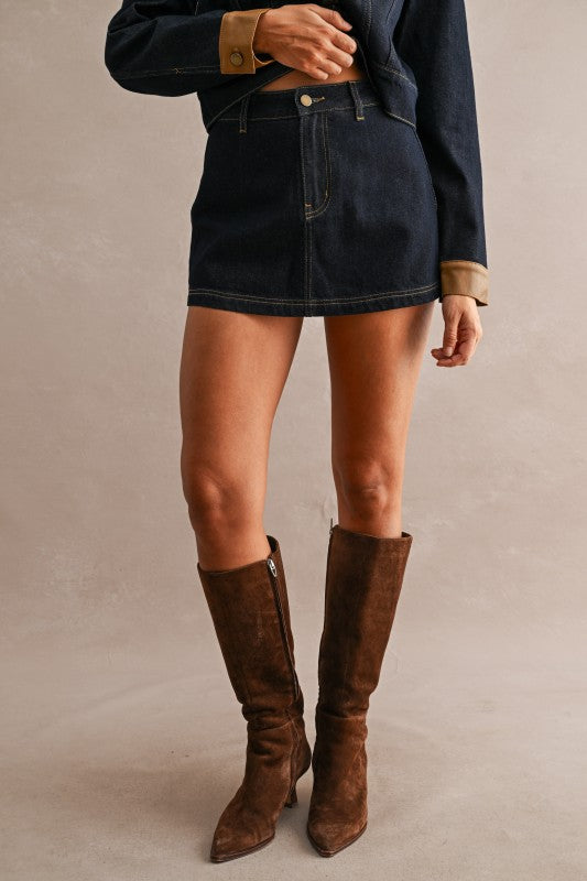 Darling Denim Skort