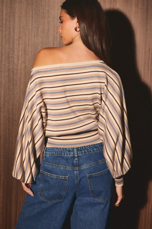 With Love Striped Sweater