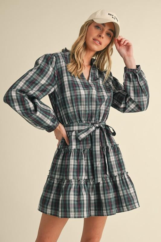 The Way Plaid Dress