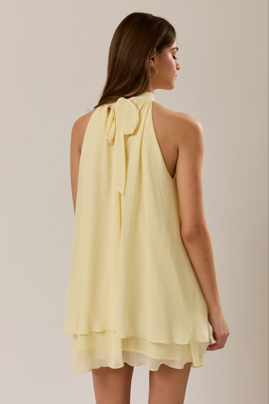 All That Halter Mini Dress