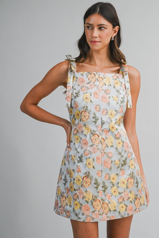 elese mini dress Somebody Else Mini Dress Floral / Medium