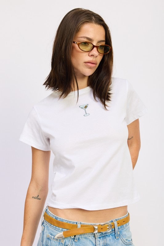 The Dirty Martini Tee