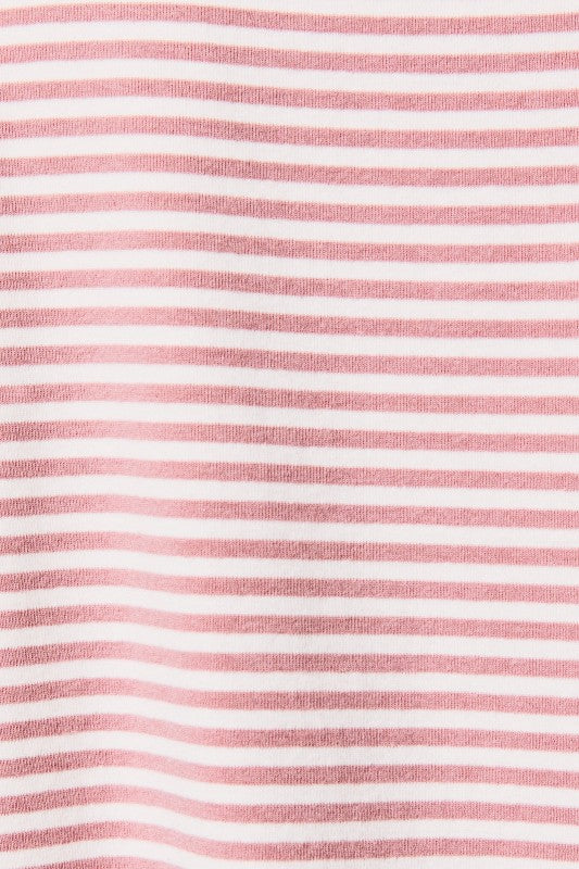 Take It Easy Striped Top