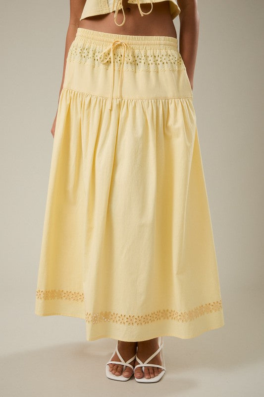 Wave Of You Maxi Skirt