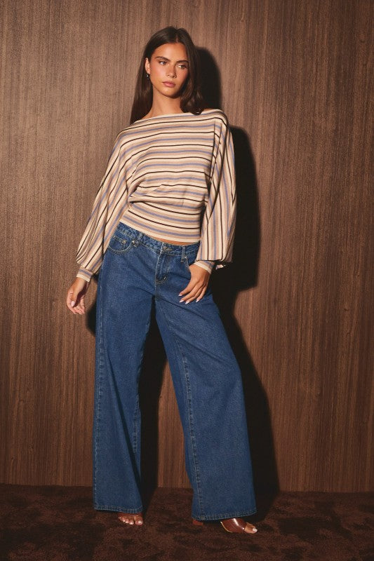 With Love Striped Sweater