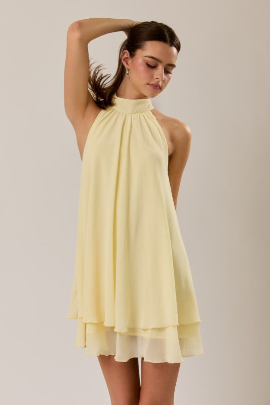 All That Halter Mini Dress