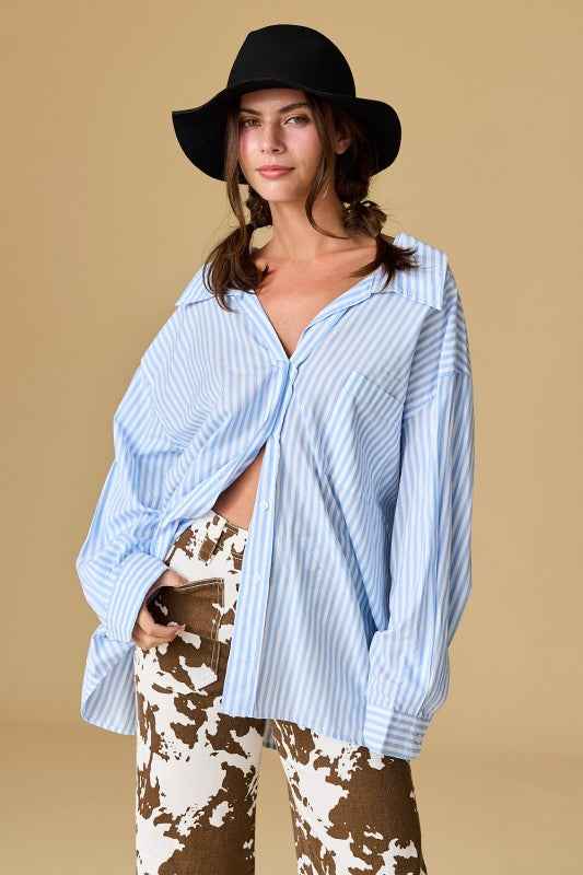 Show Me Love Oversized Shirt