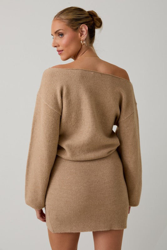 Believe In Me Sweater Dress