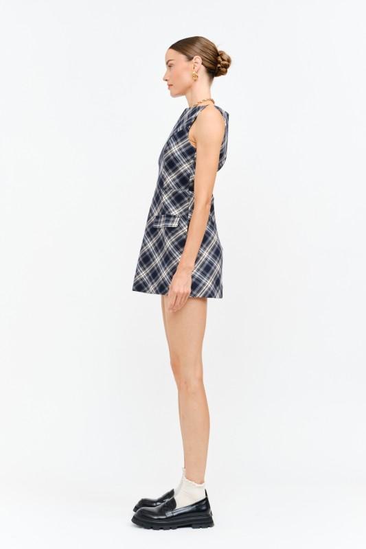 Let Me Love You Plaid Dress