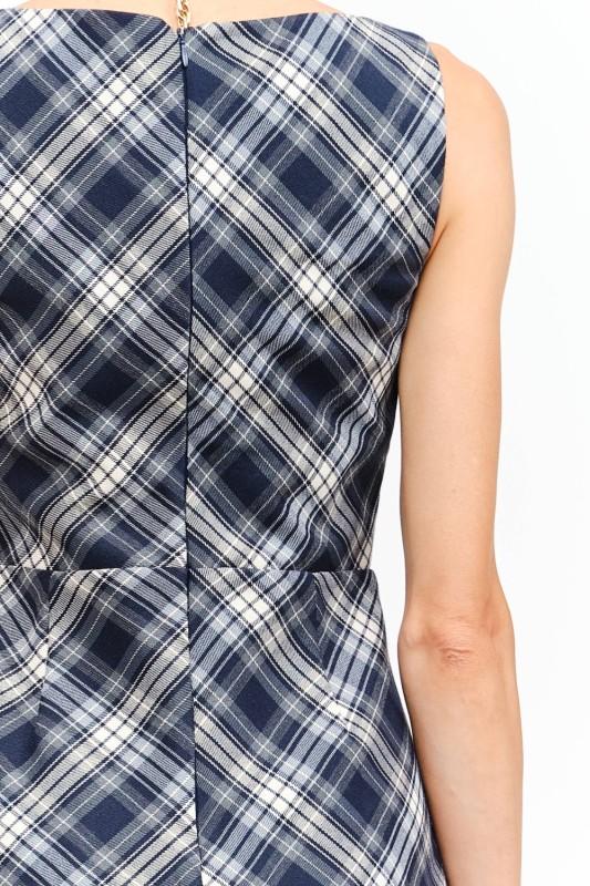 Let Me Love You Plaid Dress